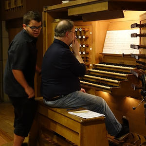 Heinrich Reknagel mit Registrant Florian