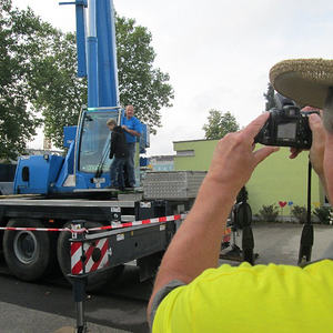 Luftbilder vom Riesenkran