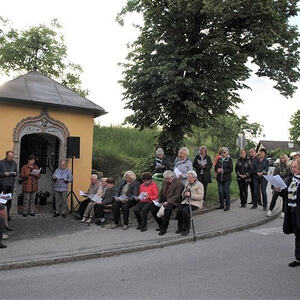 Maiandacht bei der Gaumberger Kapelle
