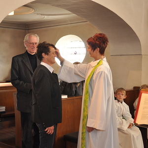 herzlich an Organistin Gerti Ramböck