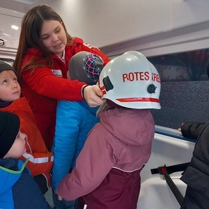 ROKO zu Besuch im Kiga