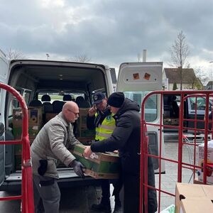 Einkaufsaktion des Lions Club Traun