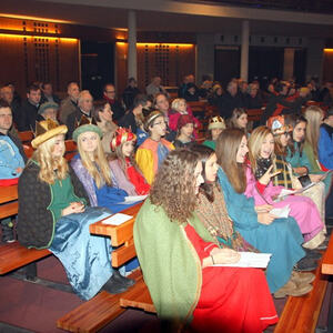 Sternsinger bei den Gottesdiensten
