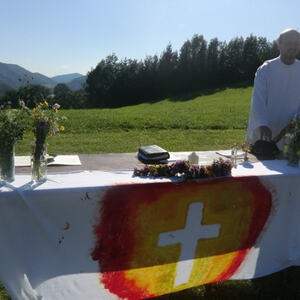 Pfarrhof-Team auf Besuch