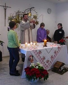 Weihnachtsgottesdienst im Seniorenheim