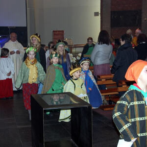 Sternsinger bei den Gottesdiensten