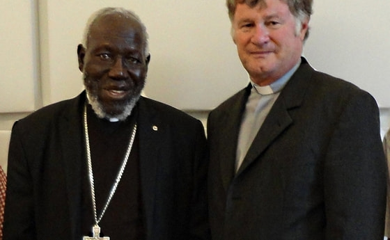 Bischof Paride Taban und Bischof Manfred Scheuer                          