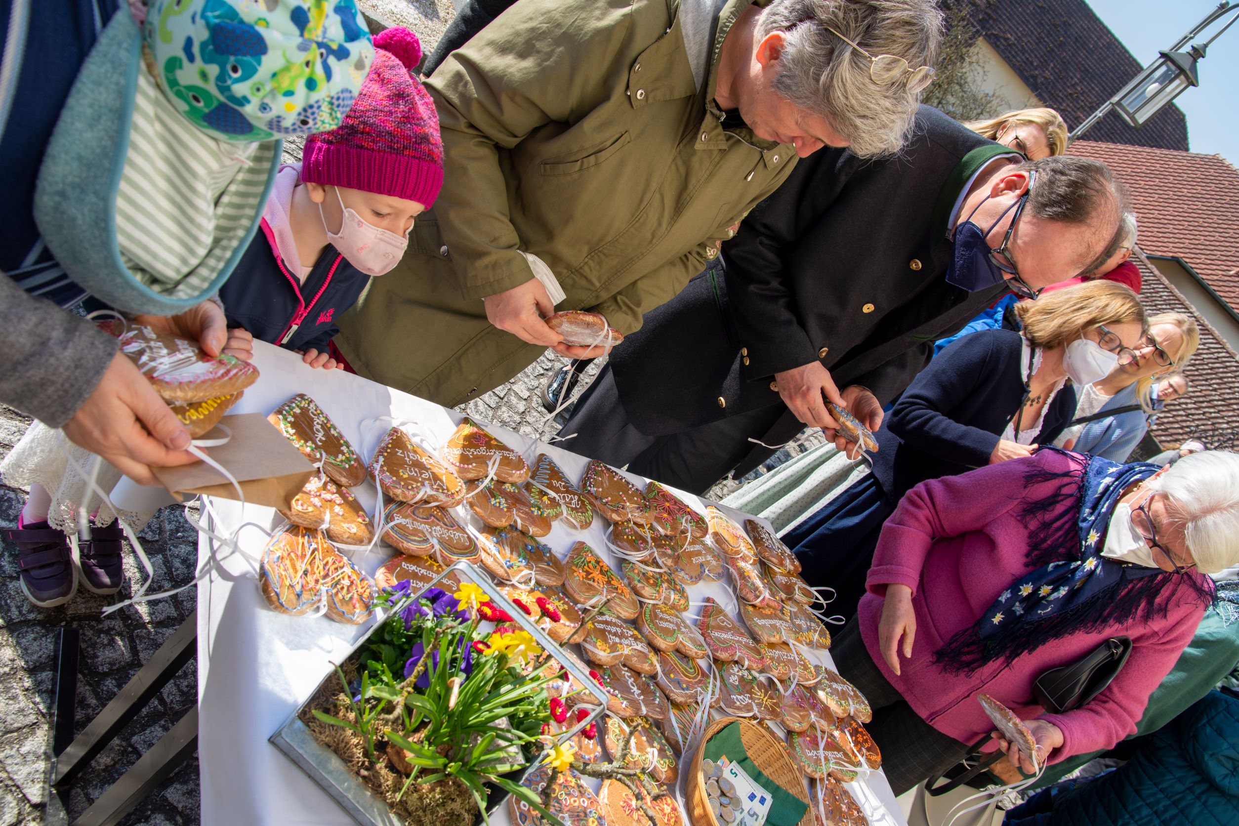 Lebkuchen-Verkauf