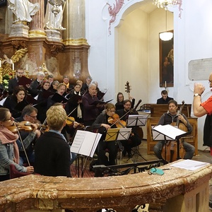 Einspielprobe für das musica sacra-Konzert „Erschallet, ihr Himmel, erfreue dich, Erde“