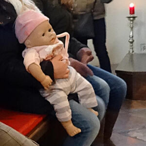 Auch die Allerjüngsten sind mit dabei :-)                           