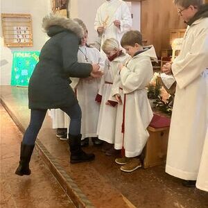 Einkleidungsfeier unserer neuen Minis.