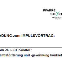 Impulsvortrag zur Ehrenamtsförderung