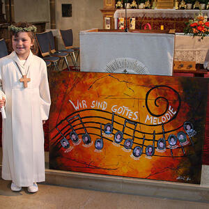 Erstkommunion am 09.05.2010