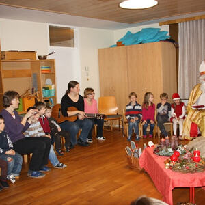 Heiliger Nikolaus unterwegs