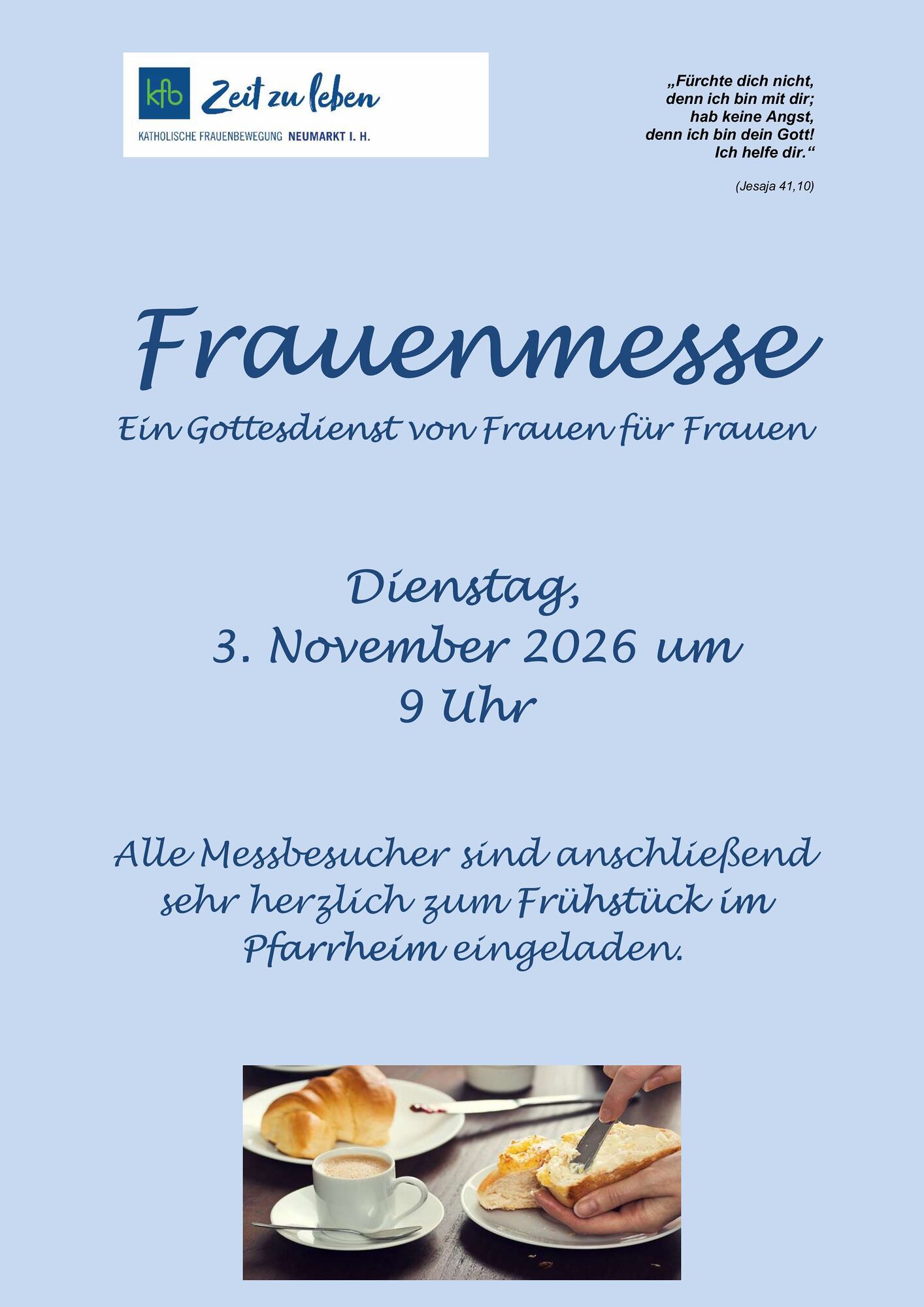 Einladung Frauenmesse