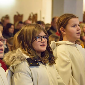 Die Kindermette in der Pfarre Kirchdorf/Krems. Gestaltet von der Katholischen Jungschar.