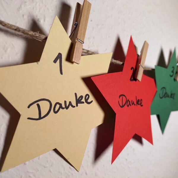 Adventkalender - füllen statt leer machen