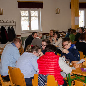 Fastensuppenessen in der Pfarre Kopfing