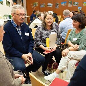 Lebendiger Austausch unter den Teilnehmenden