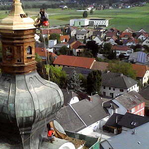 Sanierung der Turmkuppel 2017