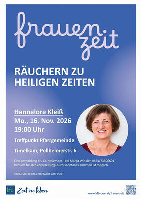 Räuchern zu Hl. Zeiten