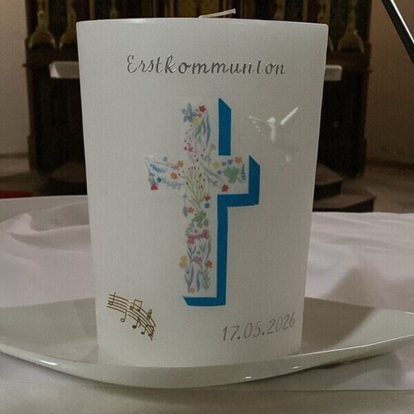 Erstkommunion Kerze
