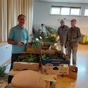 Vorbereitungen auf den Palmsonntag