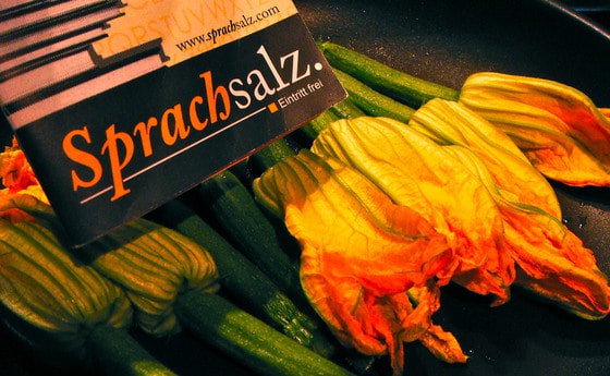 Sprachsalz und Zucchini. © Sprachsalz