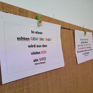 Glaube entsteht im Teilen