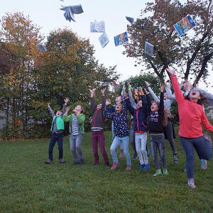 Froschgoscherl singen Songs für Landwirtschaftskammer ein