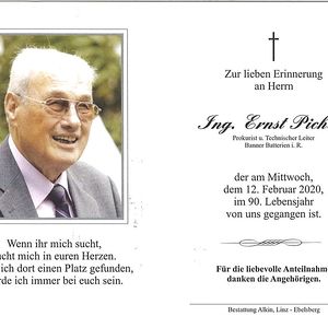 Ing. Ernst Pichler