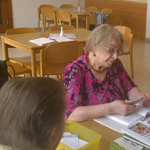 Seniorenclub mit Elfriede W.