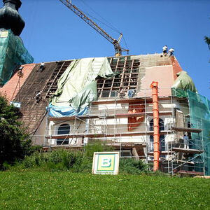 Außenrenovierung Pfarrkirche 2005