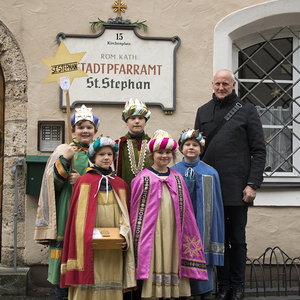 Die SternsingerInnen von St. Stephan
