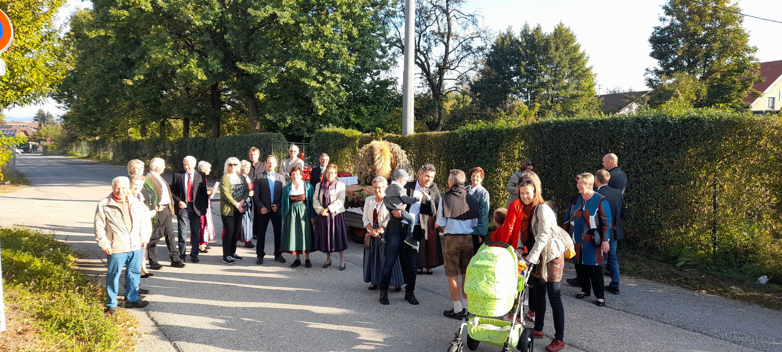 Erntedankfest 2021 / © Foto: Hubert Laussegger Thalhamer Pfarrbevölkerung