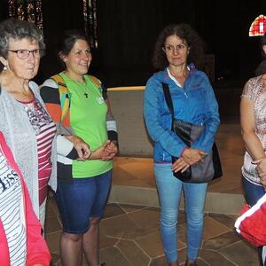 Caritasmitarbeiter besuchten „Orte der Barmherzigkeit“