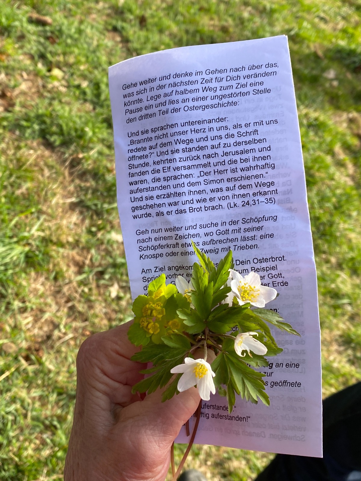 Emmauswanderung Ostermontag 2026