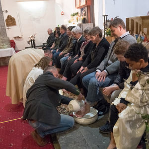 Abendmahlfeier in der Pfarre Kirchdorf