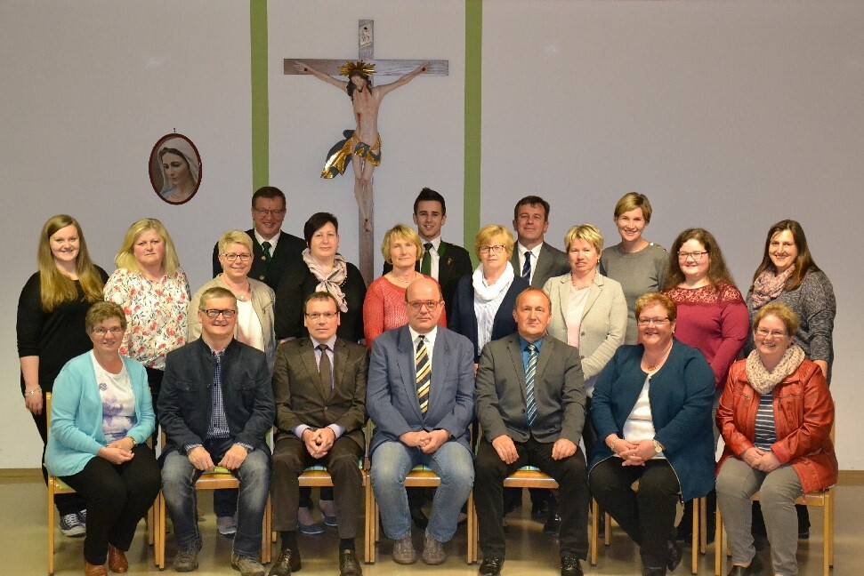 Der neugewählte PGR der Pfarre St. Agatha 2017