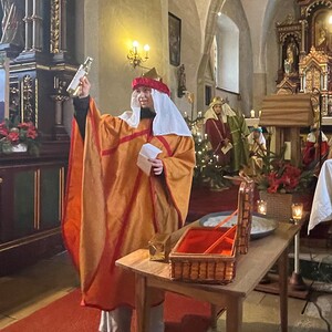 Sternsinger beim Gottesdienst