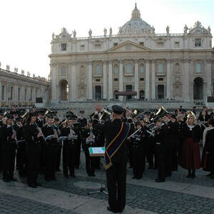 Rom - Christbaum für Papst