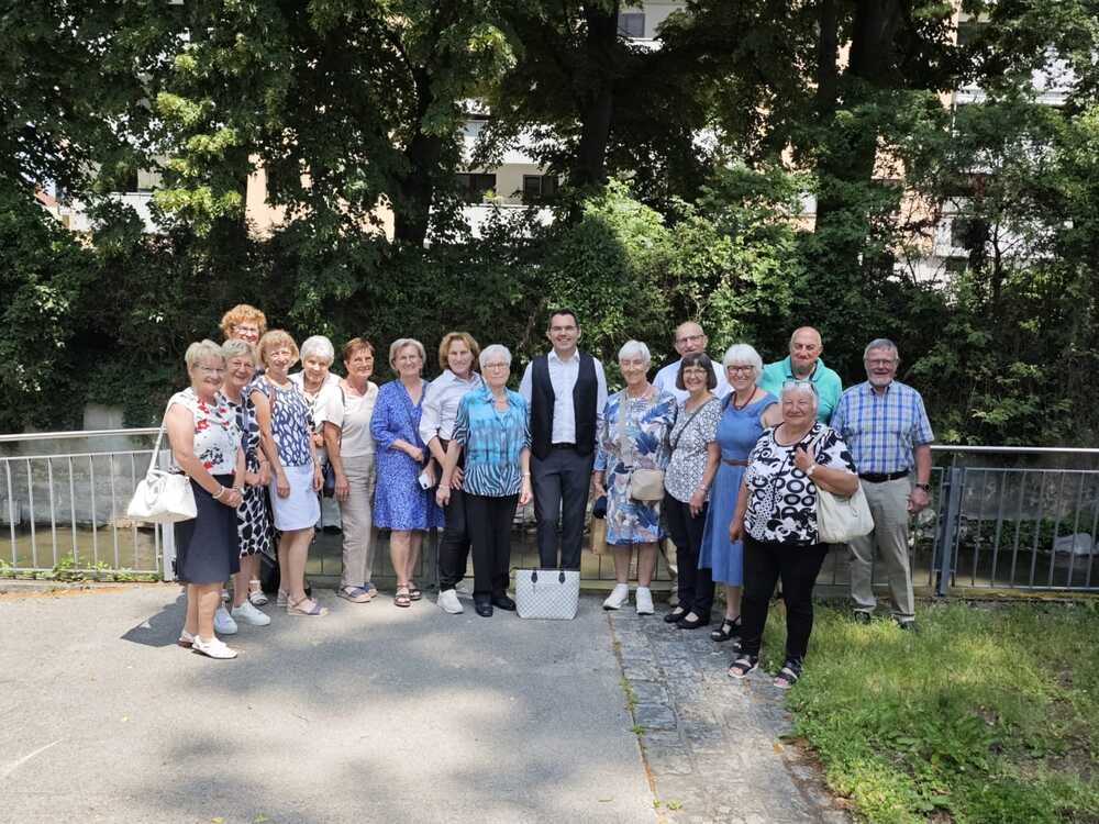 Besuch bei Pfarrer Thomas