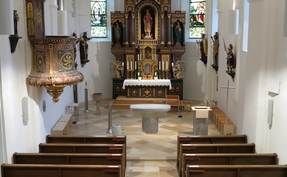 Sigharting Pfarrkirche Hl. Pankraz. © Kunstreferat