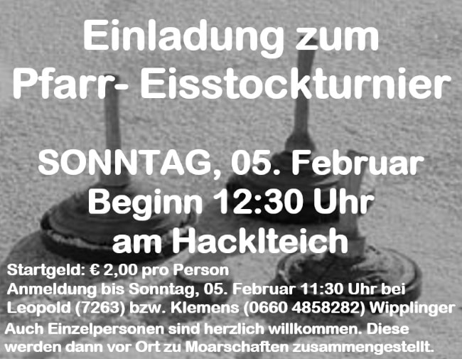 Pfarreisstockturnier 2017 / Klemens Wipplinger