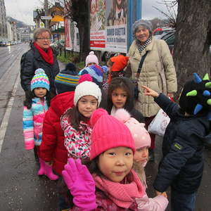 Besuch im betreuten Wohnen