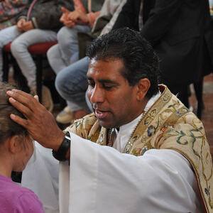 Abschied des Pfarrer P. Brian