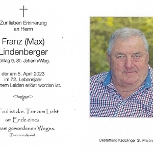 verstorben am 05. April 2023