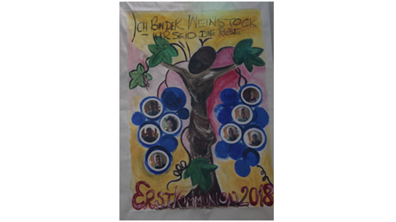 Erskommunionkinder stellen sich vor / RL