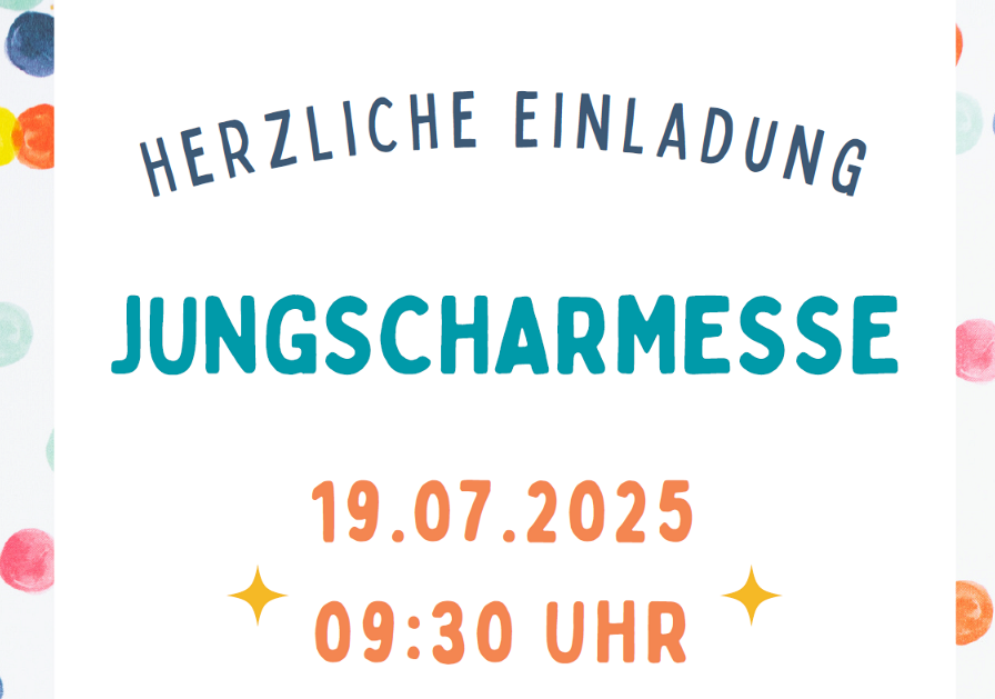 Flyer Jungscharmesse