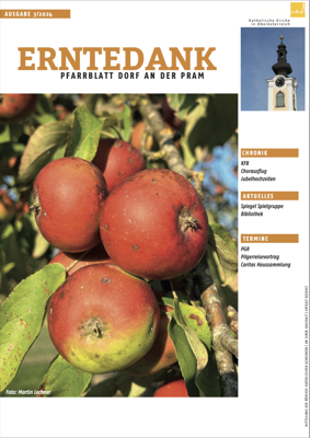 Pfarrblatt Erntedank 2024